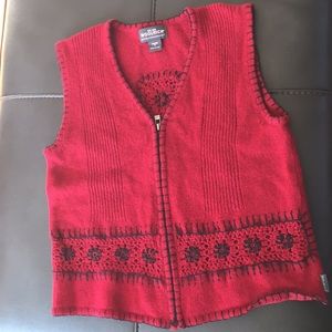 🍁 100% Woolrich Sweater Vest - Sz M